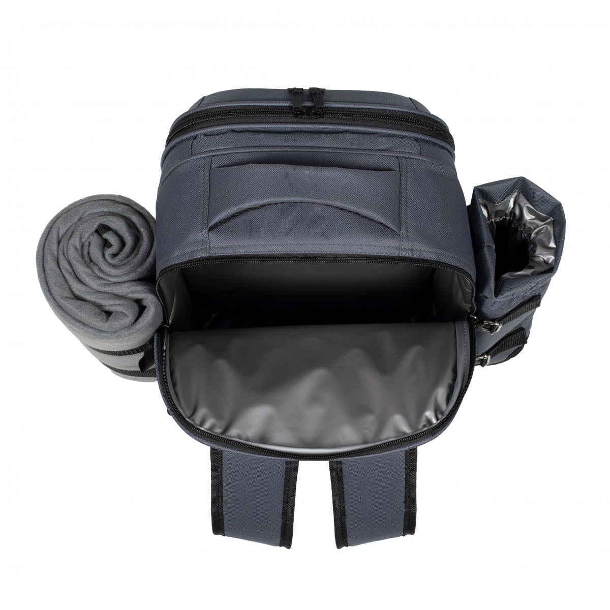 Livoo – Zaino Picnic 4 Persone SEP149 – 11L, 600D, Coperta Picnic Inclusa, 30 Accessori