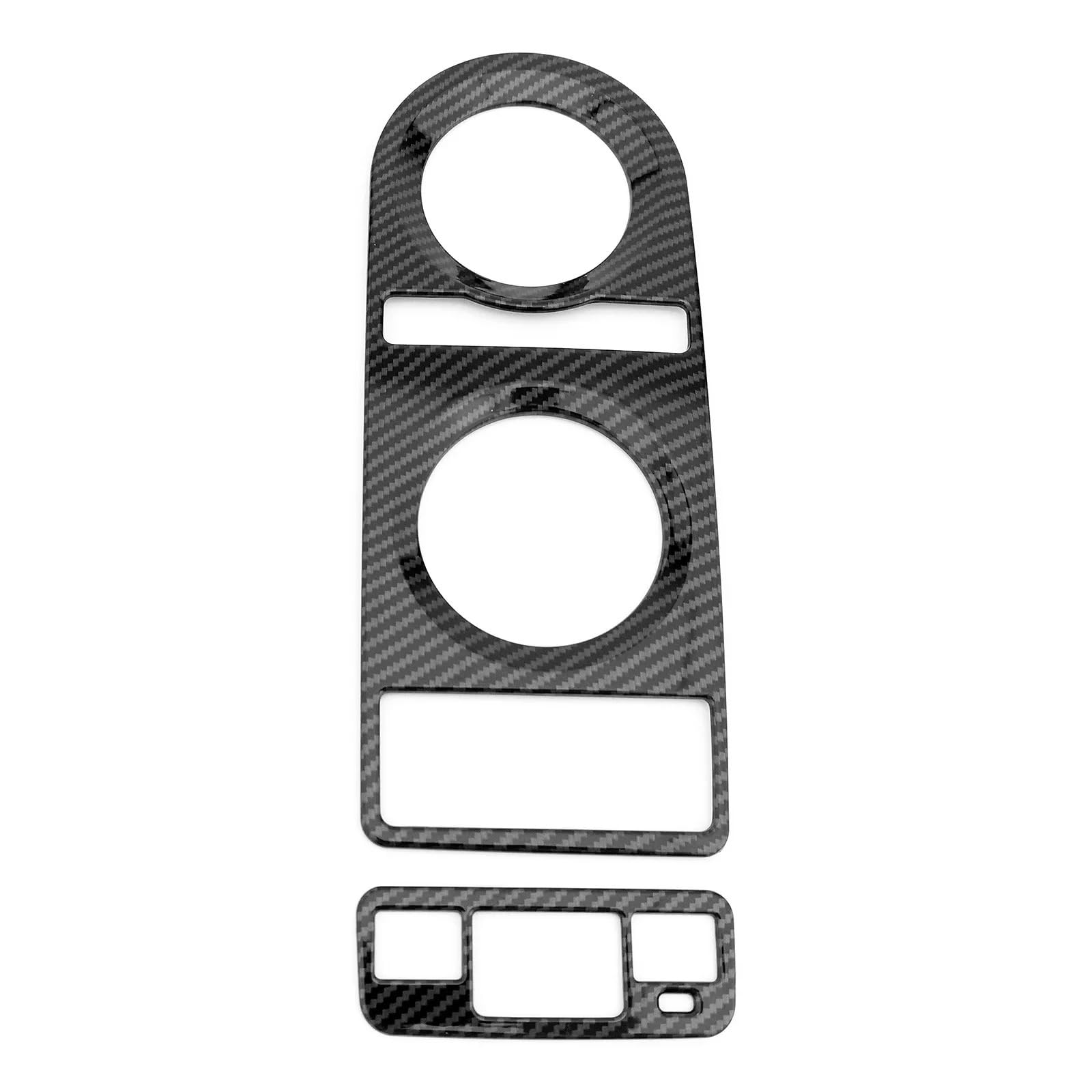 Chnjqeml Carbon Fiber Car Cover Console Panel For Genesis Gv70 2022-2025 Center Console Gear Shift Cover Central Control Decorative Panel Covers Accessories