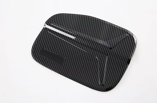 Cubierta de fibra de carbono para tanque de combustible de automóvil, cubierta de puerta de gas, emblemas compatibles con Honda Accord