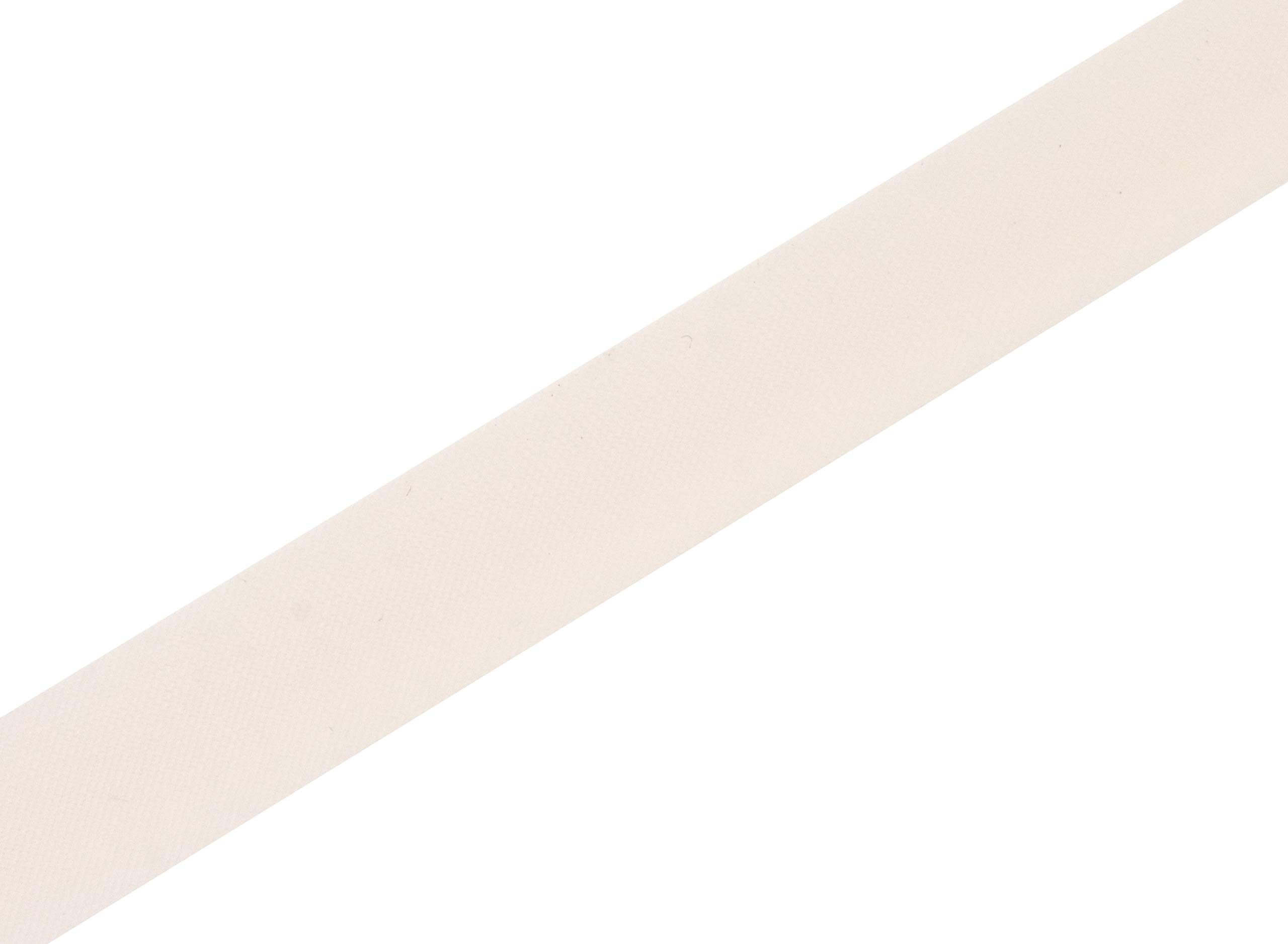 Mandala Crafts Ruban de biais double pliage pour couture, couture, reliure, ourlet, passepoilage, matelassage, par Mandala Crafts (1,27 cm, crème)