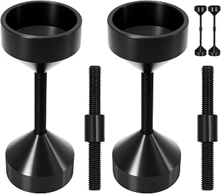 Kingdder 5/8" - 3" Extra Large Threaded Two Hole Pins Suitable for 5/8" to 3" Flanges with Extension Rods CNC Precision Manufacturing