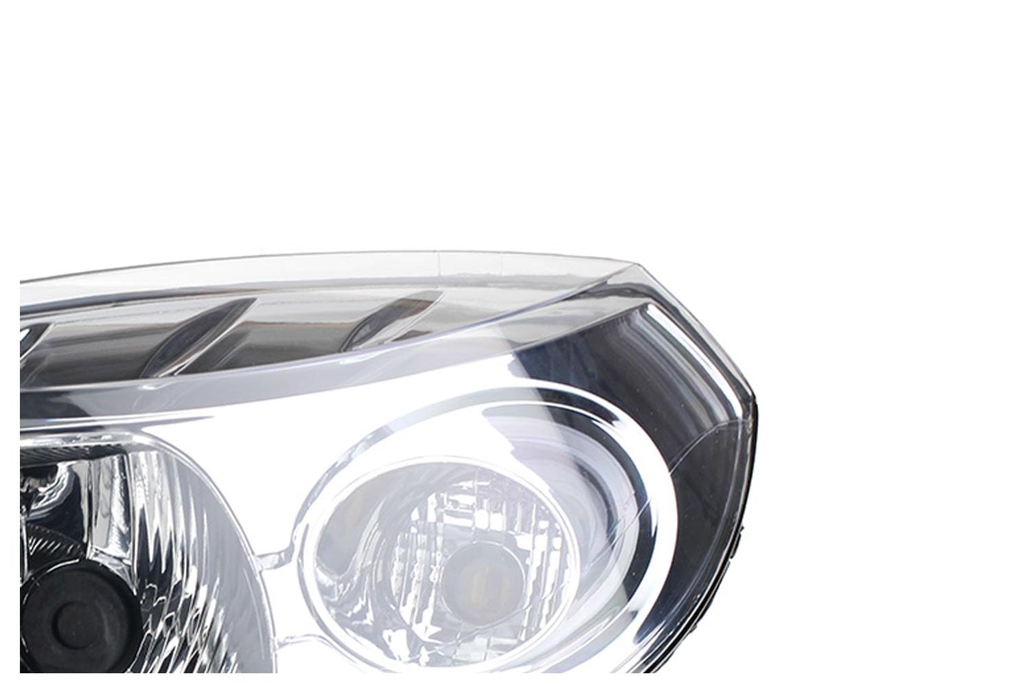 Johns, Faros delanteros halógenos para Dacia Sandero 06/08 H4 izquierda + faros antiniebla + bombilla