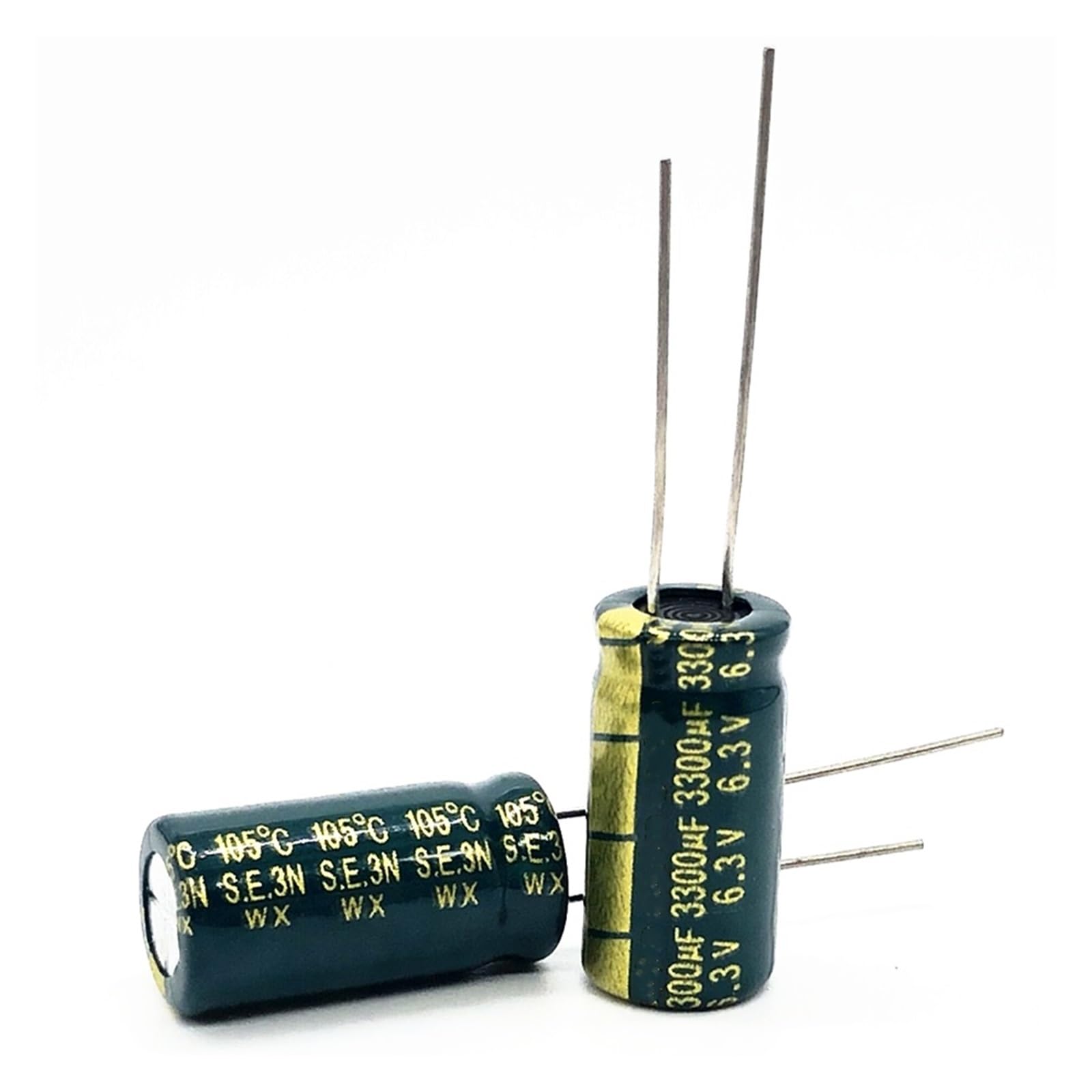 Condensateur 3300uf 6.3v résistant pour stopper les pannes d'alimentation