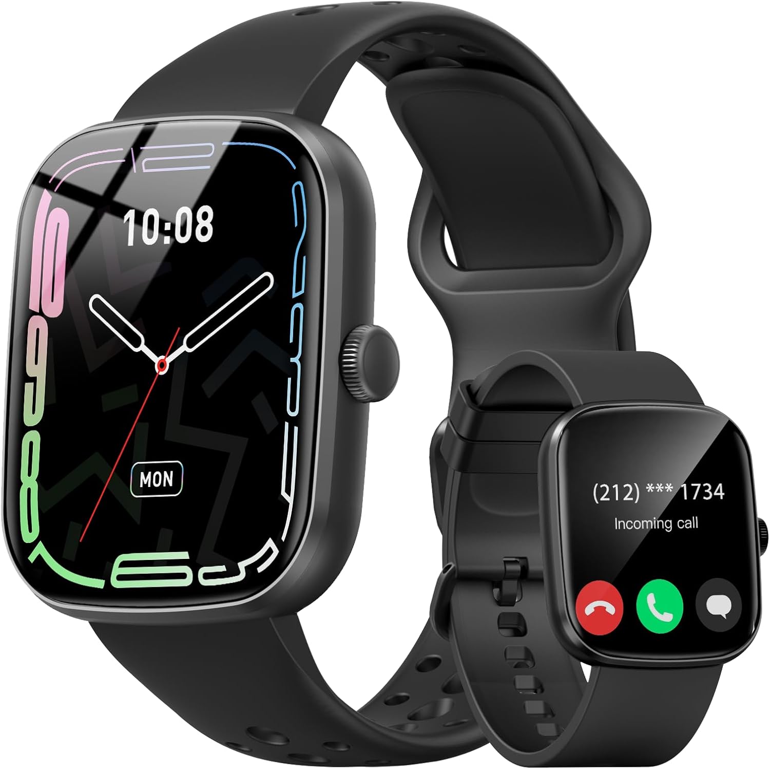 Smart Watch (Answer/Make Call), 1.96″ SmartWatches...