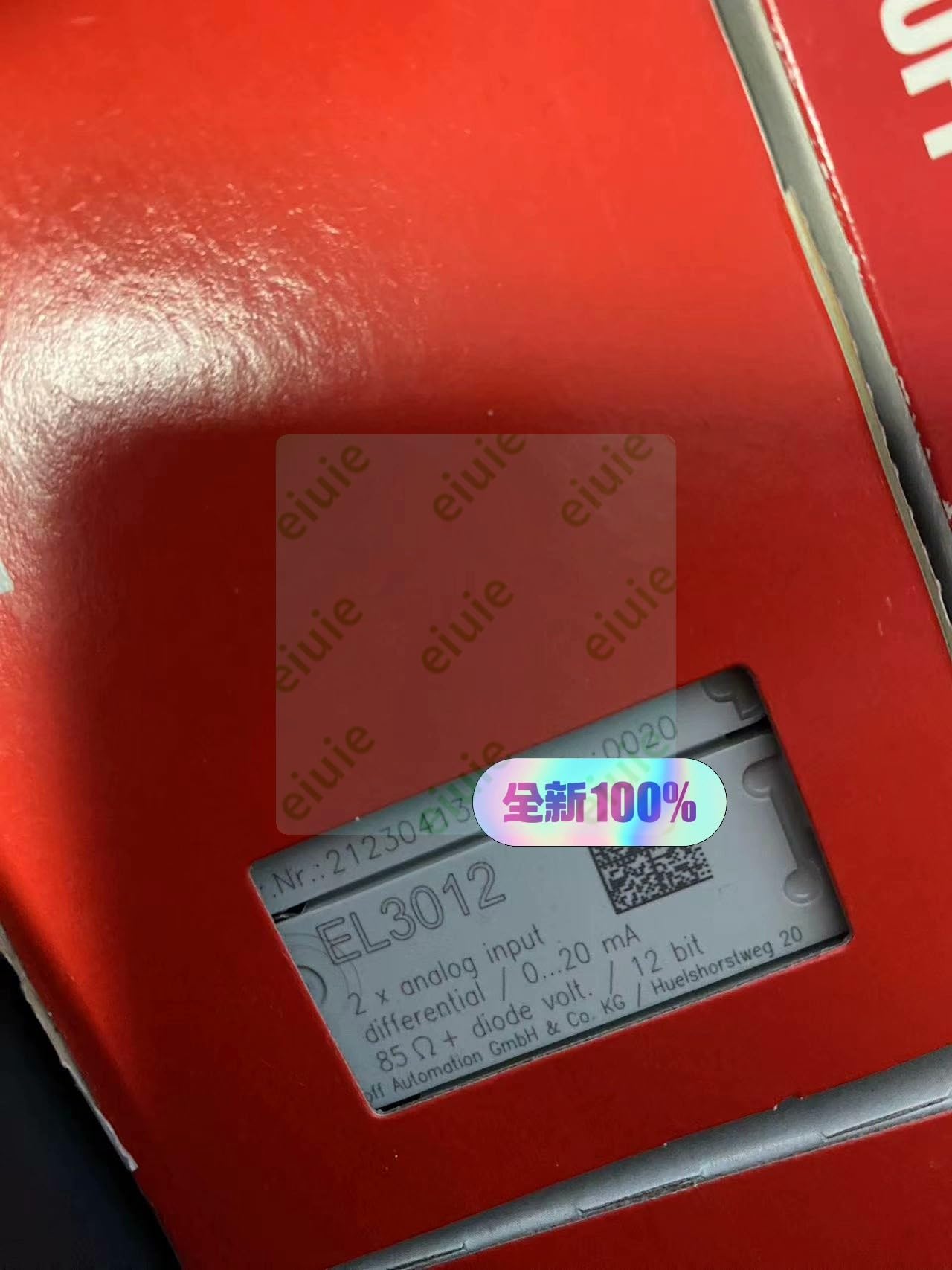 EL3012 Remaining unutilized Spare Parts for Projects