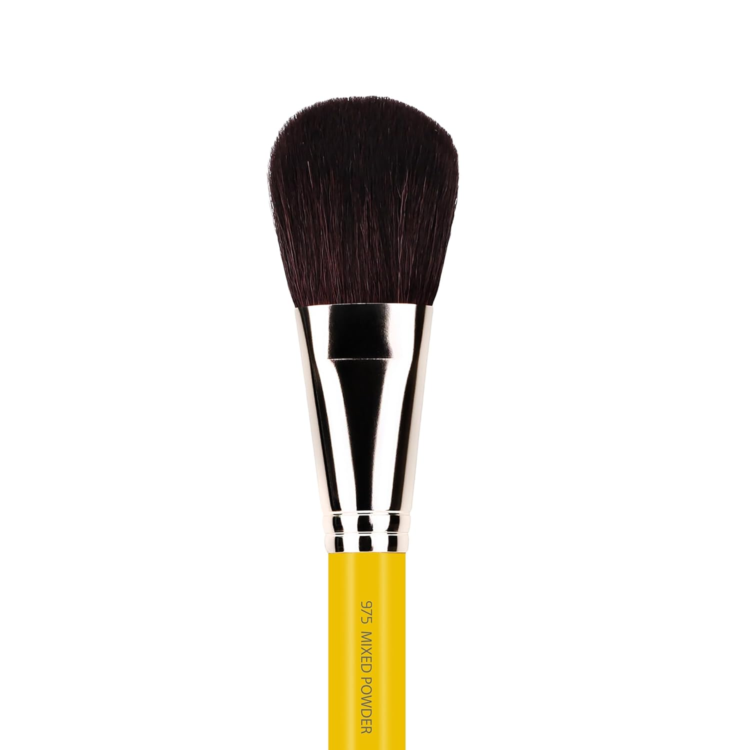 Bdellium Tools Professional Makeup Brush - Studio Series 975 Mixed Powder - With Soft Synthetic Fibers, For Powder Application (Yellow, 1pc)