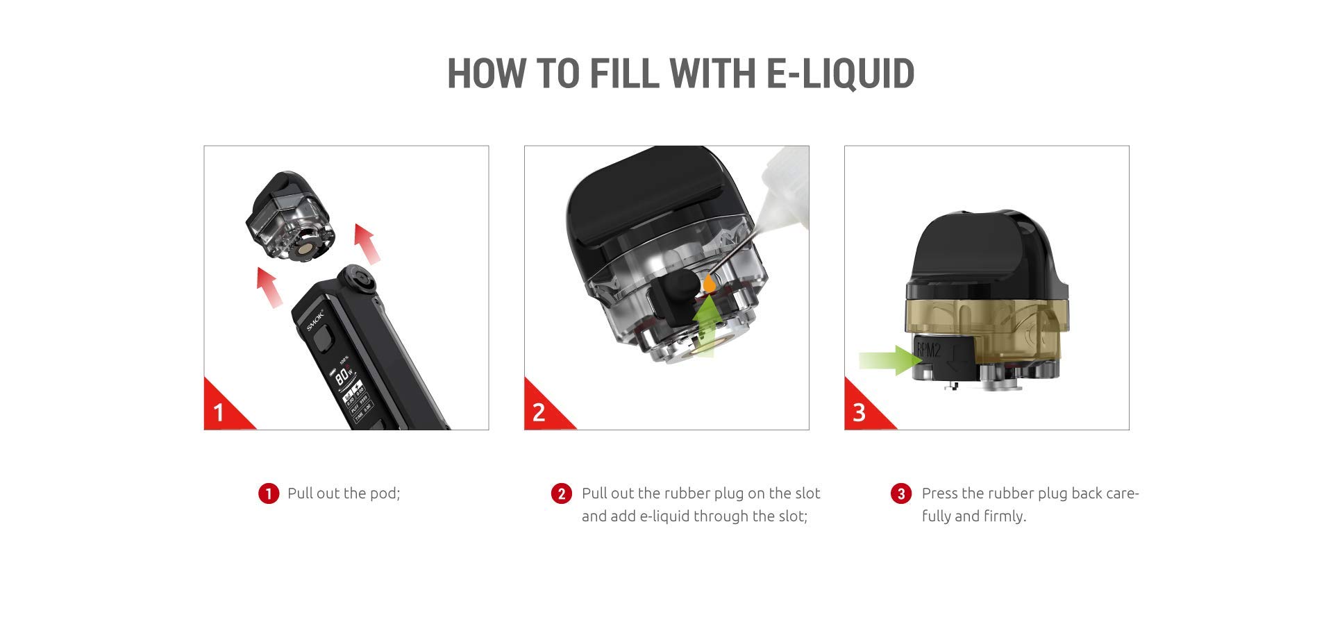 Smok IPX 80 Kit 5.5ml | Original SMOK IPX 80 Kit Vape 80W 3000mAh Battery  5.5ml RPM 2 Pod With Mesh 0.16ohm DC 0.6 MTL Coil Vapor Sans nicotine ni  tabac : Amazon.fr: High-Tech