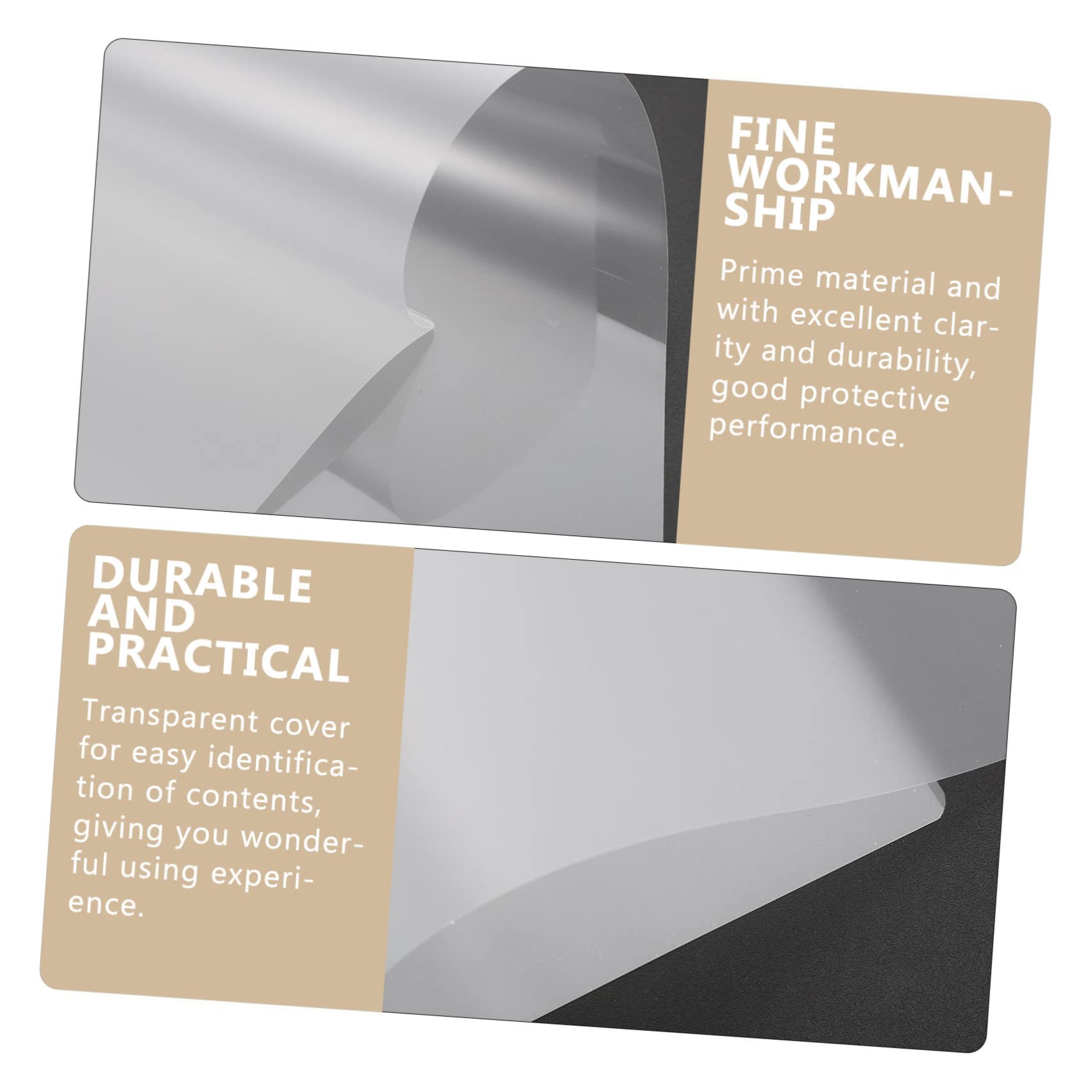 Fotolaminierfolien A4 100 Stück Kunststoff Transparent