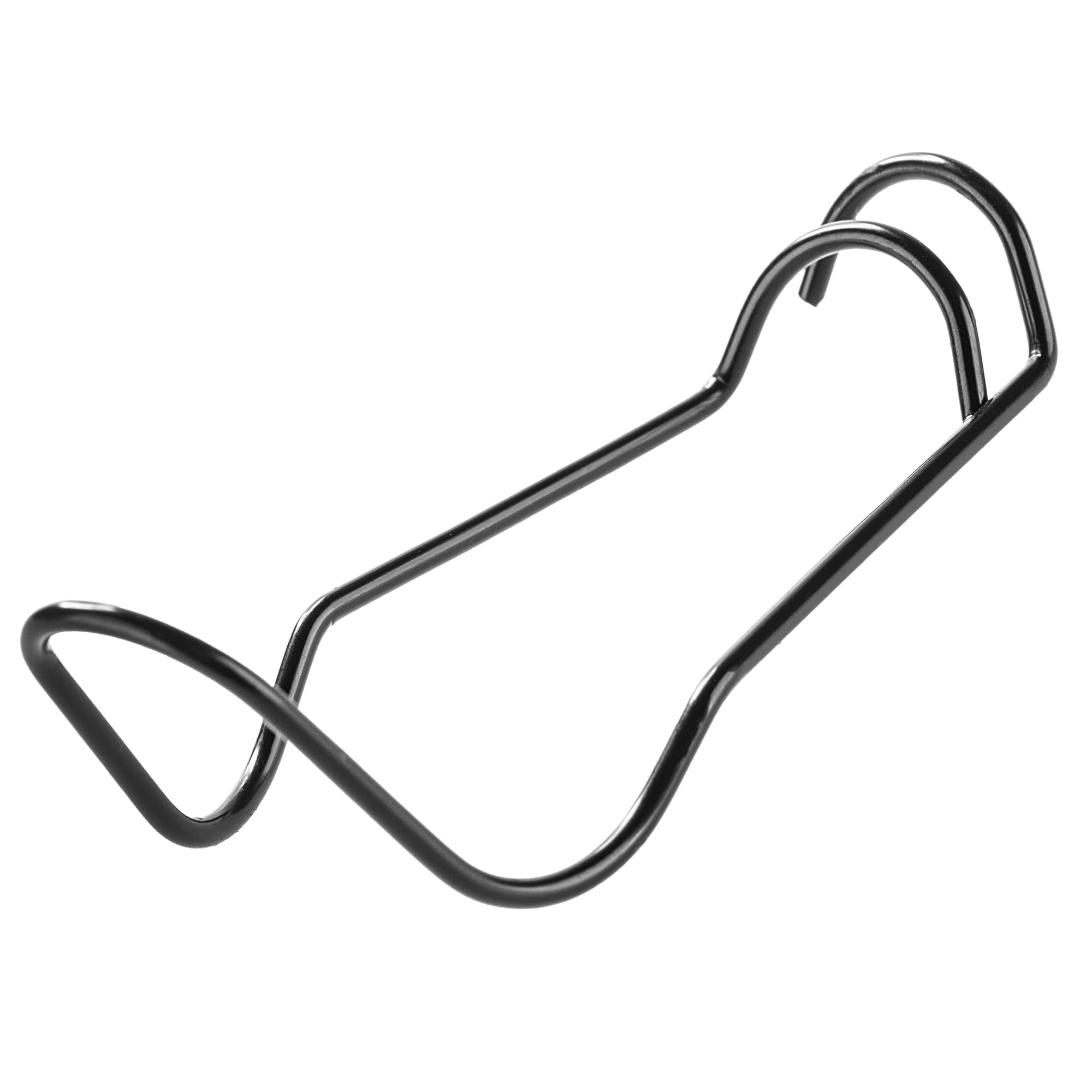 KADAX 100er Set Pflanzstab Verbinder Ø 11 mm, Verbindungsschnallen aus Stahl für Bambusstäbe, Tonkinklammern zur stabilen Fixierung von Rankhilfen im Garten