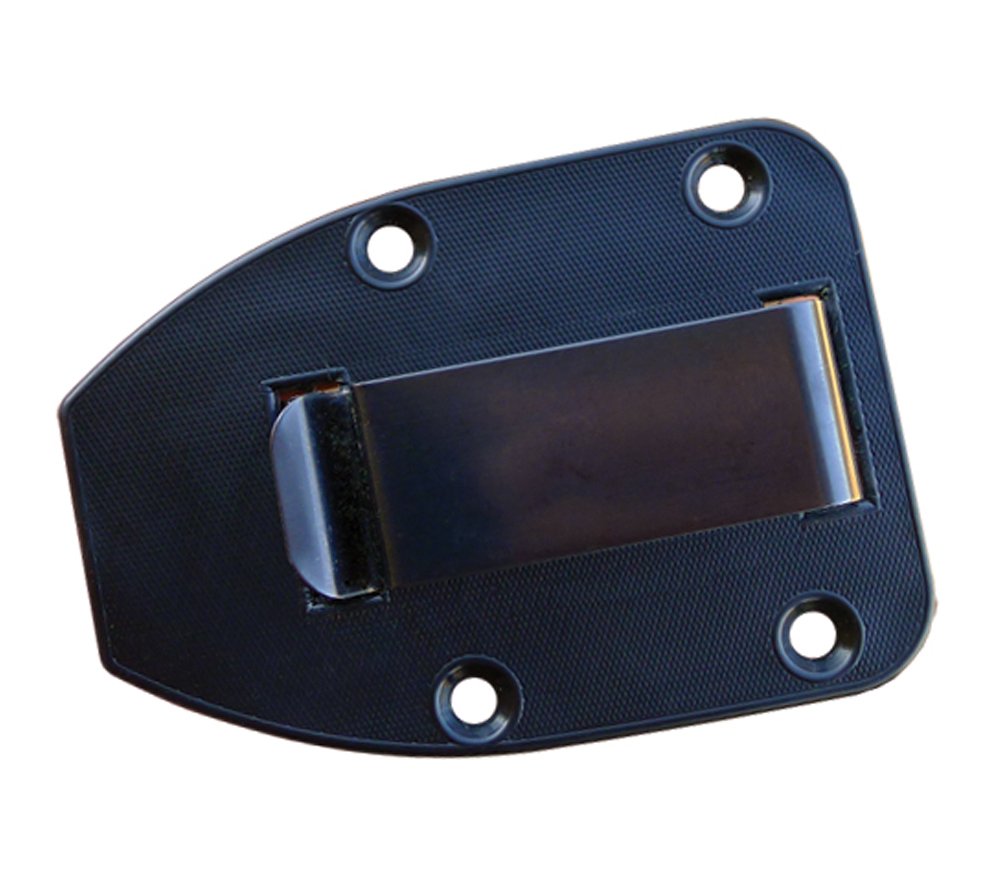 ESEE -4 Molded Sheath with Clip Plate, Black