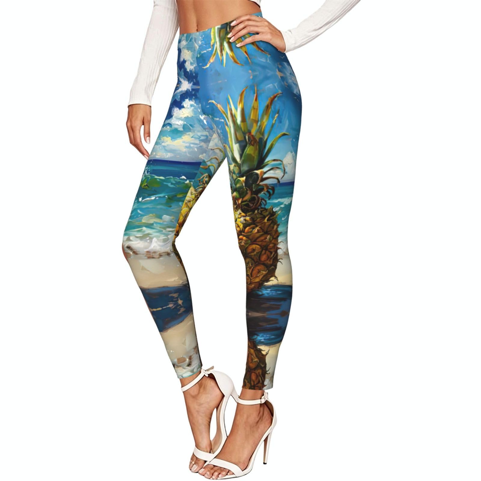 Leggings de compresión que no transparentan mallas suaves cómodas mujer 7