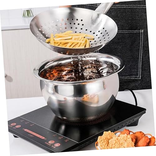 Miniatura 4 de DOITOOL Recipientes grandes para alimentos de acero inoxidable, recipiente grande para alimentos, olla de cocina de inducción de cocina, olla de