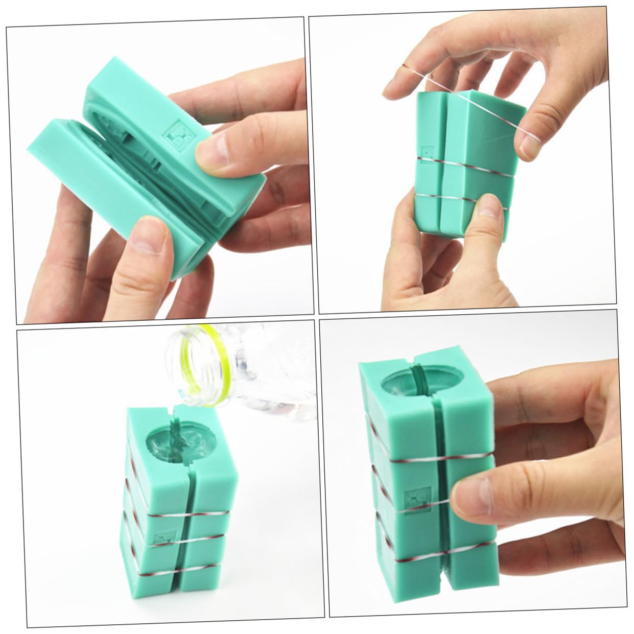 Stampo in Silicone per Dolci a Tema Scacchi, 12 Pezzi