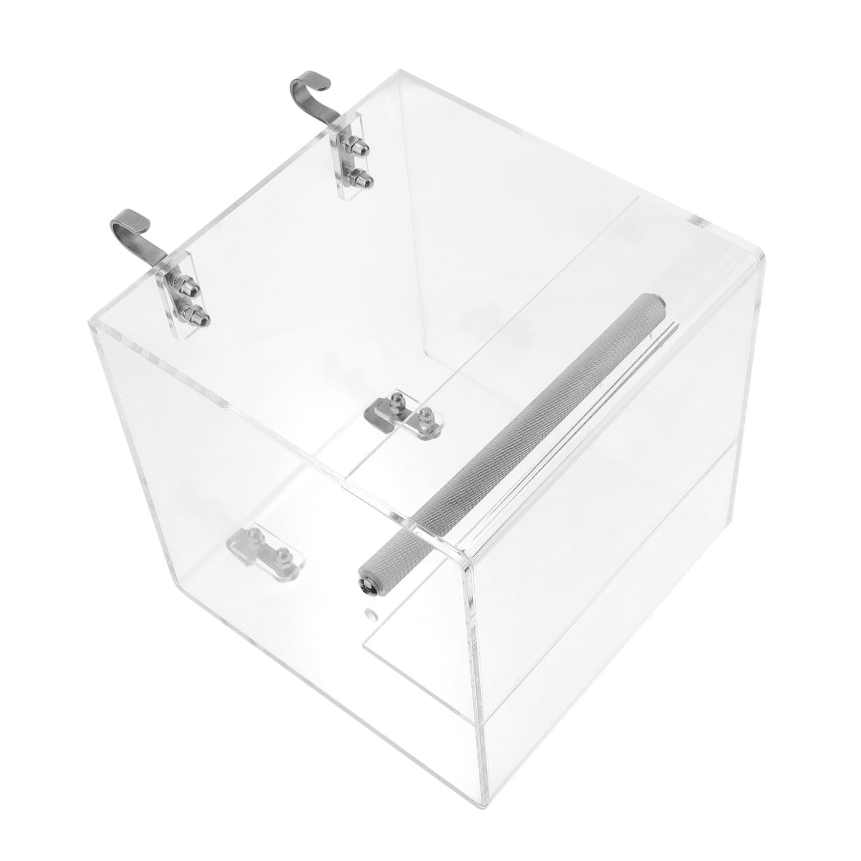 Mangeoire à Oiseaux pour Perroquet en Plastique Automatique | Design Suspendu, Installation Simple, Nettoyage Pratique, pour Petits Oiseaux et Cage