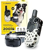 Vista 20 de Dogtra 200iQ Collar de Entrenamiento Remoto E – 100 Niveles, Tono, Vibración, Alcance de 1/2 Milla – Compacto, Impermeable, Control con Una Mano