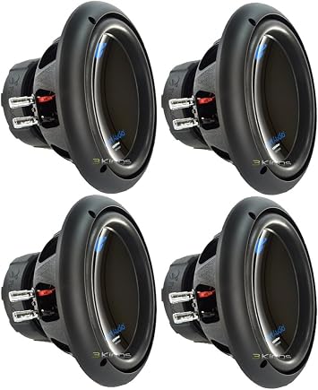 Planet Audio 4 AC10D 10" 6000W Power Car Audio Subwoofers Power Subs Woofers