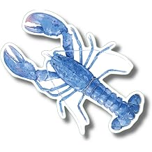 Earth Sky + Water - Blue Lobster - 3.5_ Sticker