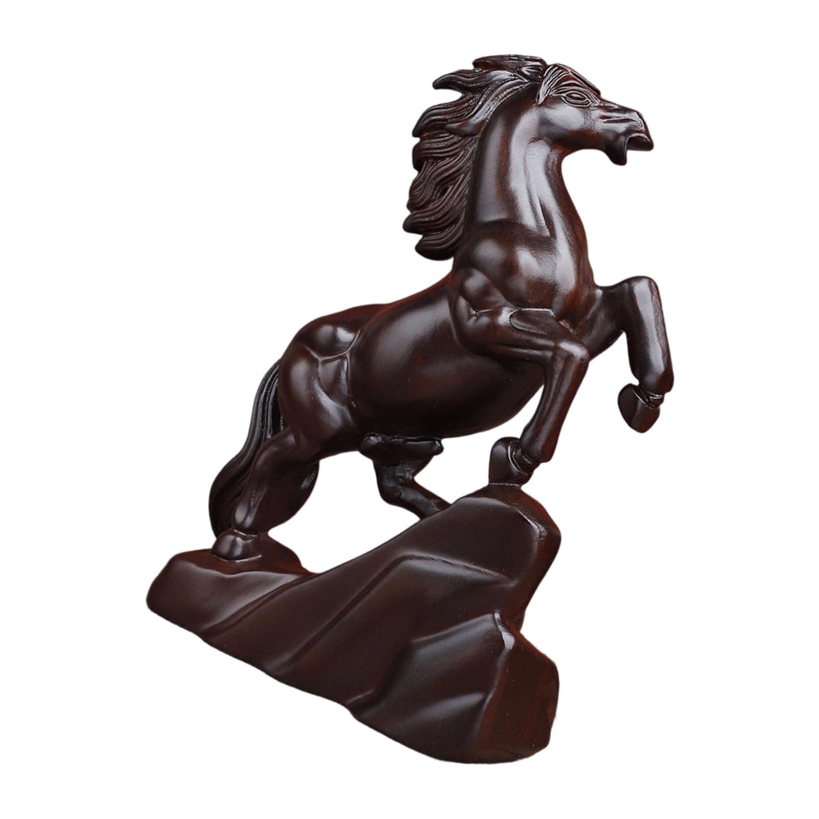 Kaeltsyn Lucky Wealth Horse Statues Sculptures Animal Statue Collectibles Figurines Feng Shui Ornament Home Decorations Gift Animal Statue Sculpture