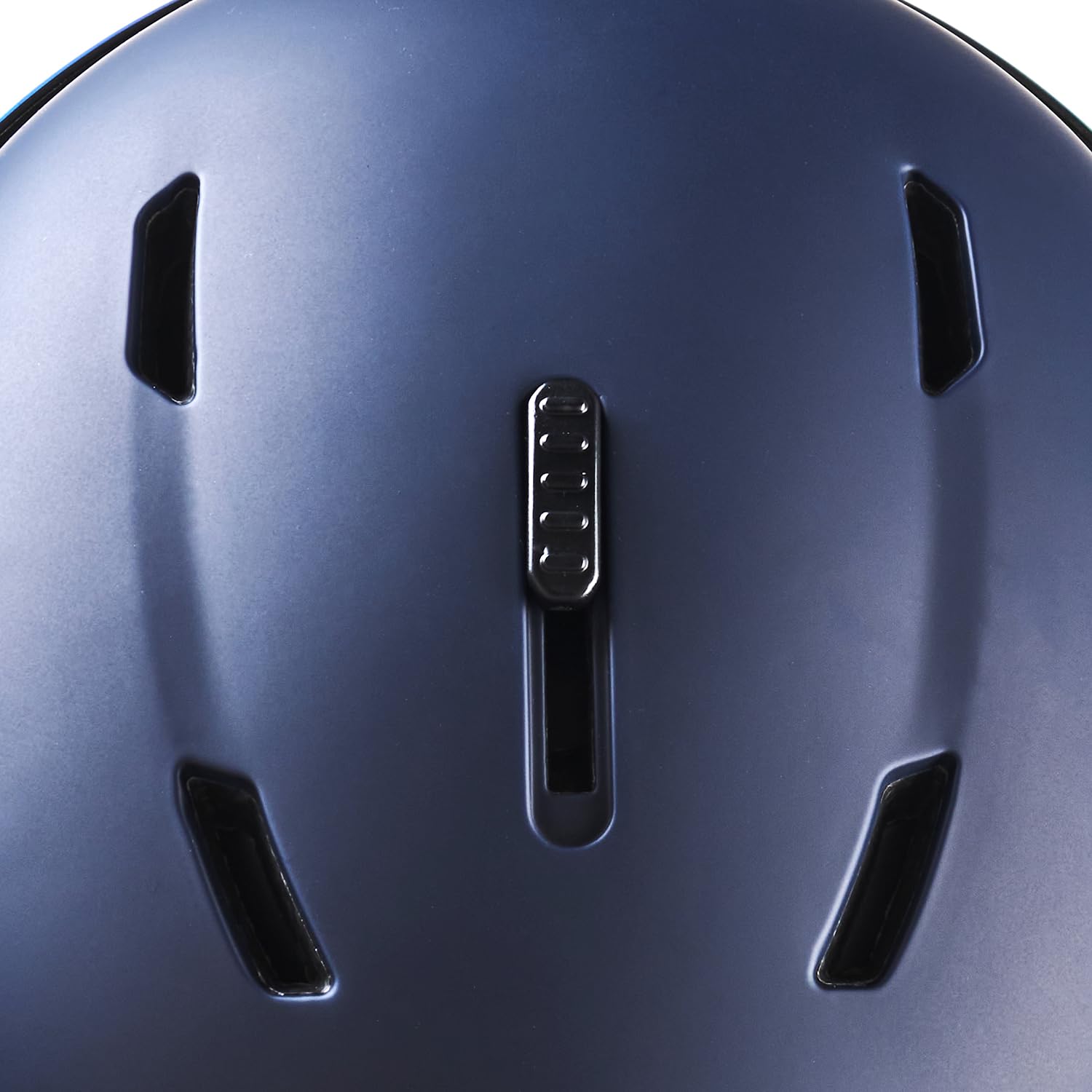 BLACK CREVICE Davos Kask narciarski z wizjerem, regulowany kask narciarski dla mężczyzn i kobiet, kask narciarski z uchwytem na latarkę czołową/okulary, kask narciarski i snowboardowy z pokrowcem