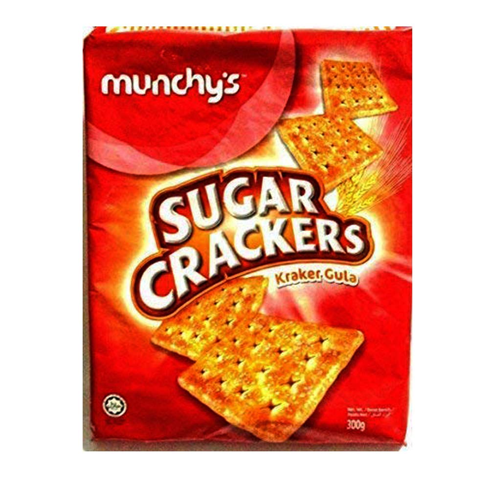 NOTTACIA Munchy's Sugar Crackers Kraker Gula 300Gm