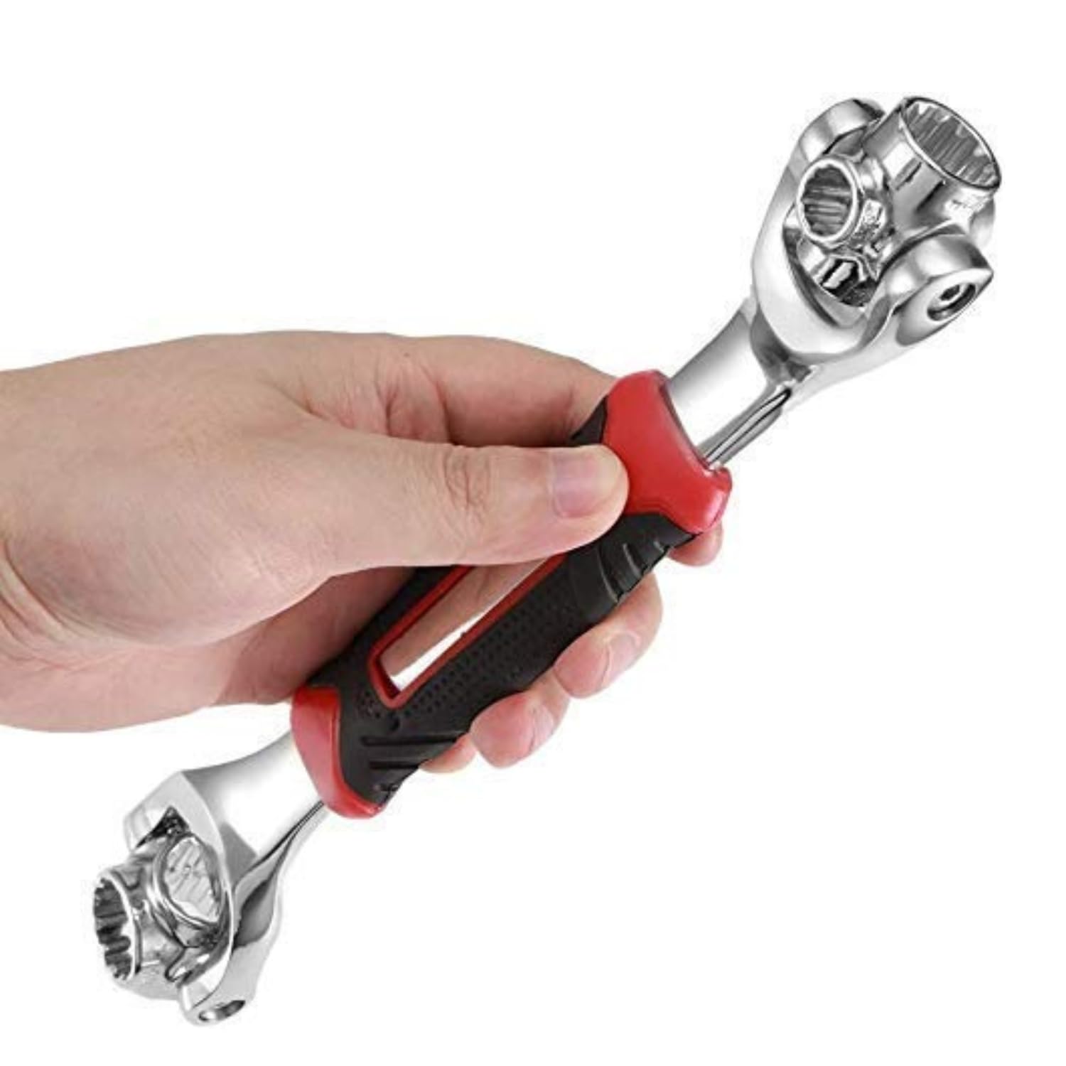 ALLCARTO Universal Socket Wrench Tool, 52-in-1, 360-Degree Rotating Head, Multi-Function Spline and Torx Bolts-picture-43