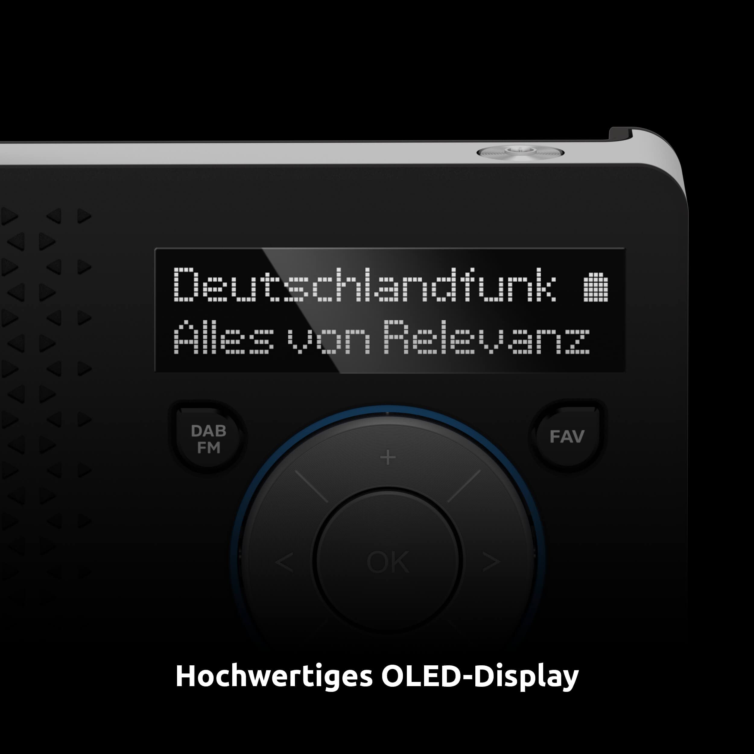 TechniSat DIGITRADIO 1 – Tragbares DAB+ Radio Mit Akku, Made In Germany, + Ersatzakku