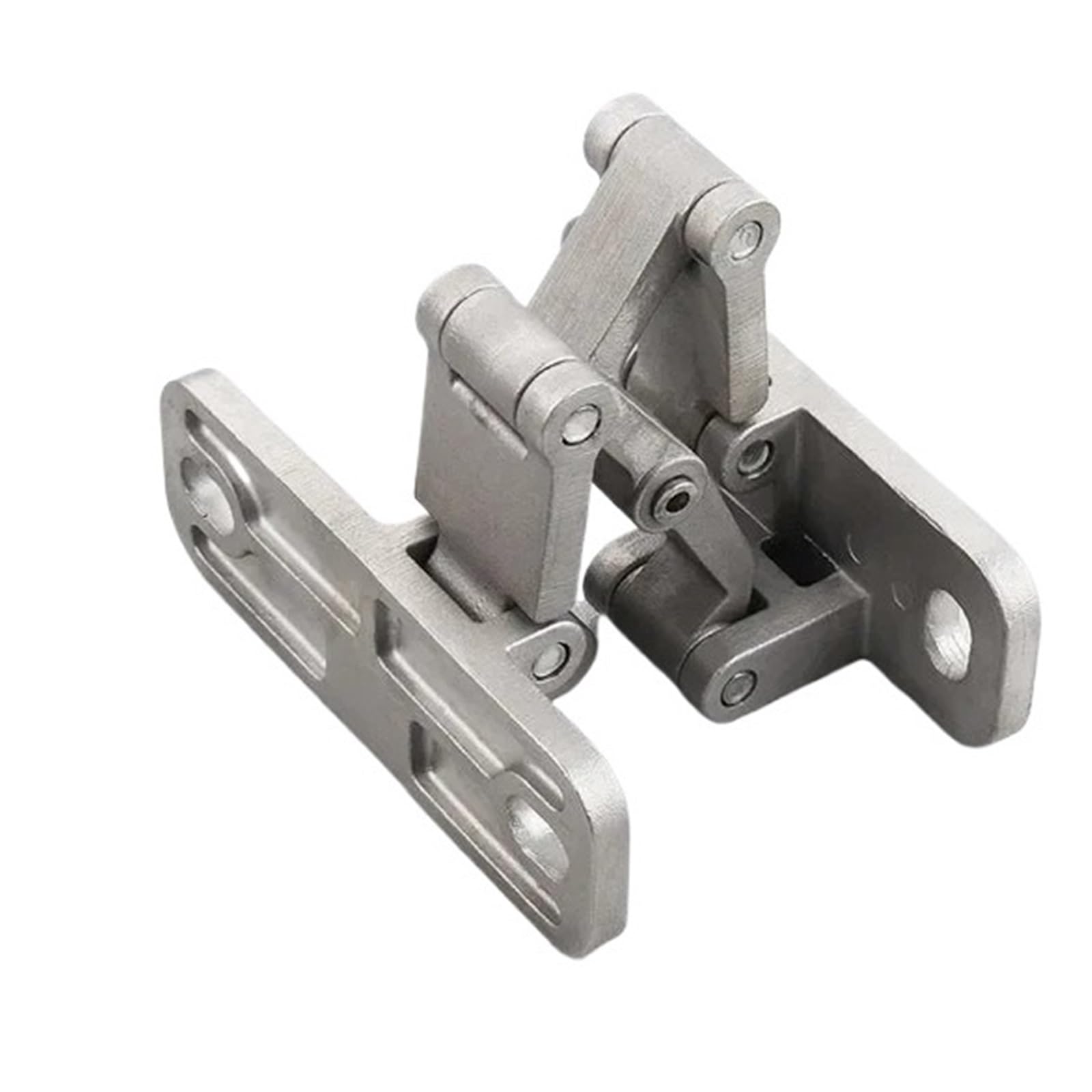 Kdhcvkz Less Than 50Kg(201) 1Pcs Door Hinge Invisible Door Stainless Steel Folding Hinge(Less Than 50Kg(201))