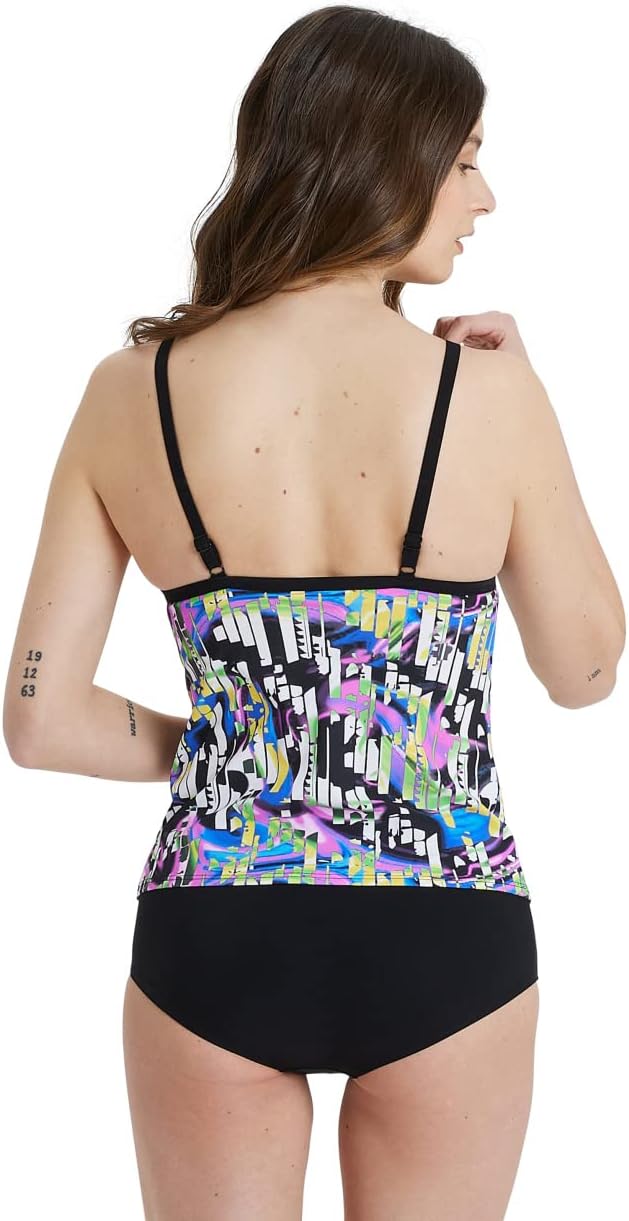 ARENA Women's Bodylift Carolina Tummy Control Tankini Two-Piece Shaping Swimsuit