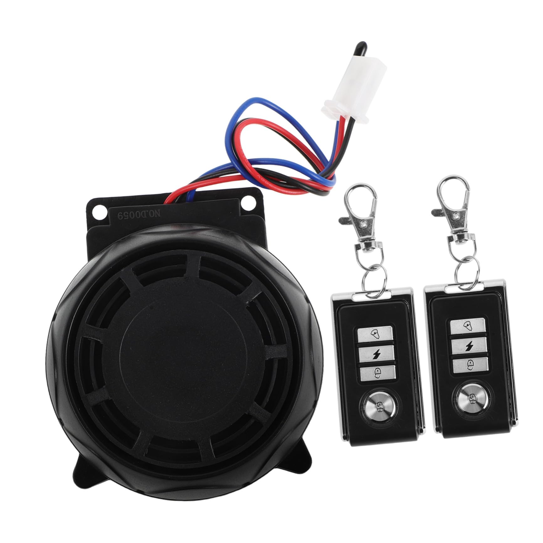 Luxshiny Allarme Antifurto per Moto con Telecomando in Metallo Integrato Sistema di Sicurezza Compatto e Resistente per Protezione