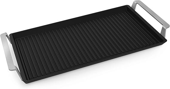 AEG Plancha Grill 2.0 Easy2Clean Ceramic Non-Stick Coating Optimal Heat Distribution for Oven and Hob A9HHPG11