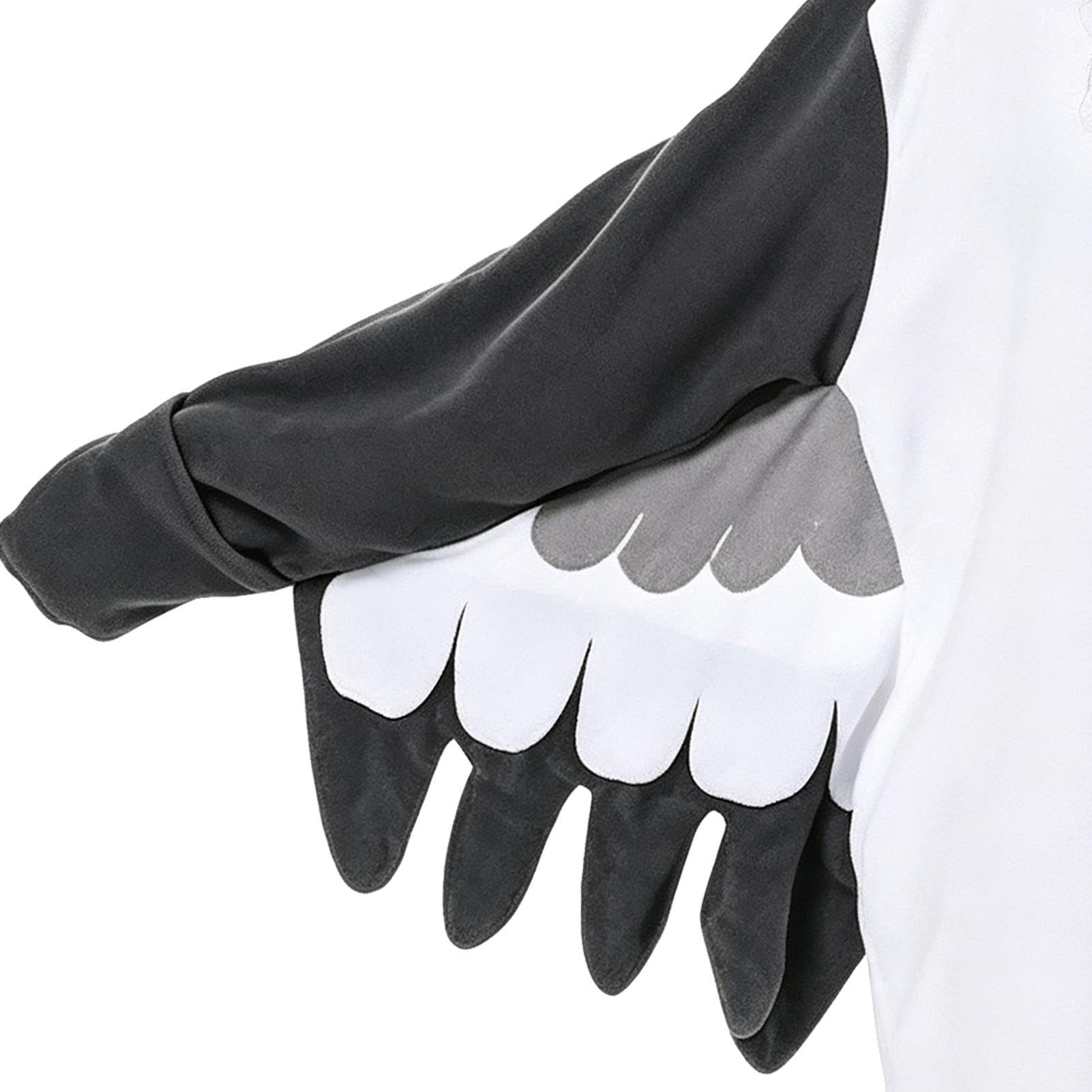 Pigiama Intero Halloween Adulto Con Cerniera, Divertente Tuta Facile Da
