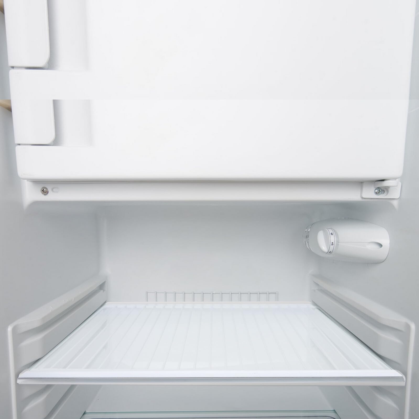 Estante de Cristal para Refrigerador Placa Divisoria Transparente, 1 Pieza, Compatible Almacenamiento en Cocina y Congelador