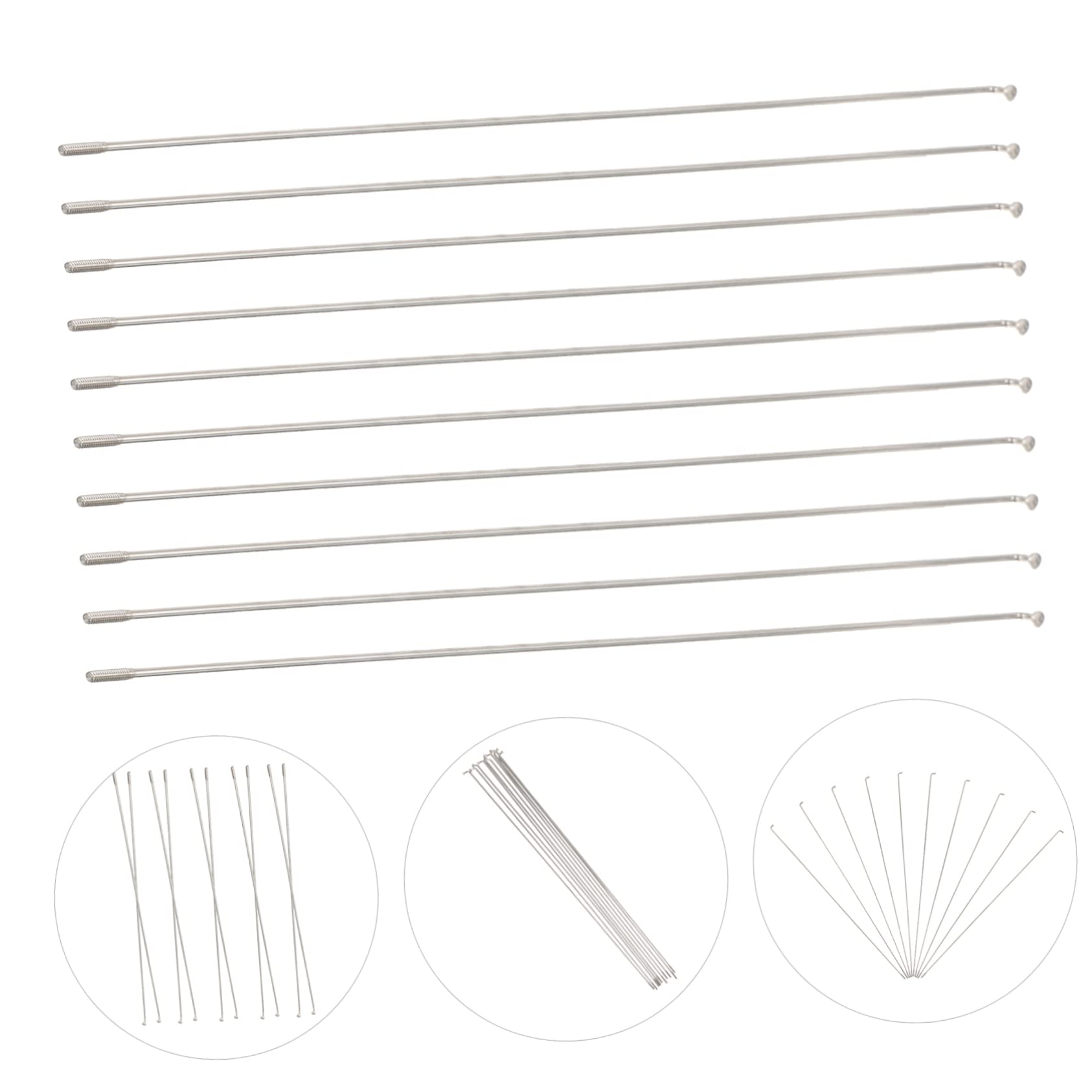 BESPORTBLE 2 Sets Protectors for Bikes Reflective Covers Stainless Steel Night Cycling Safety Stylish Design