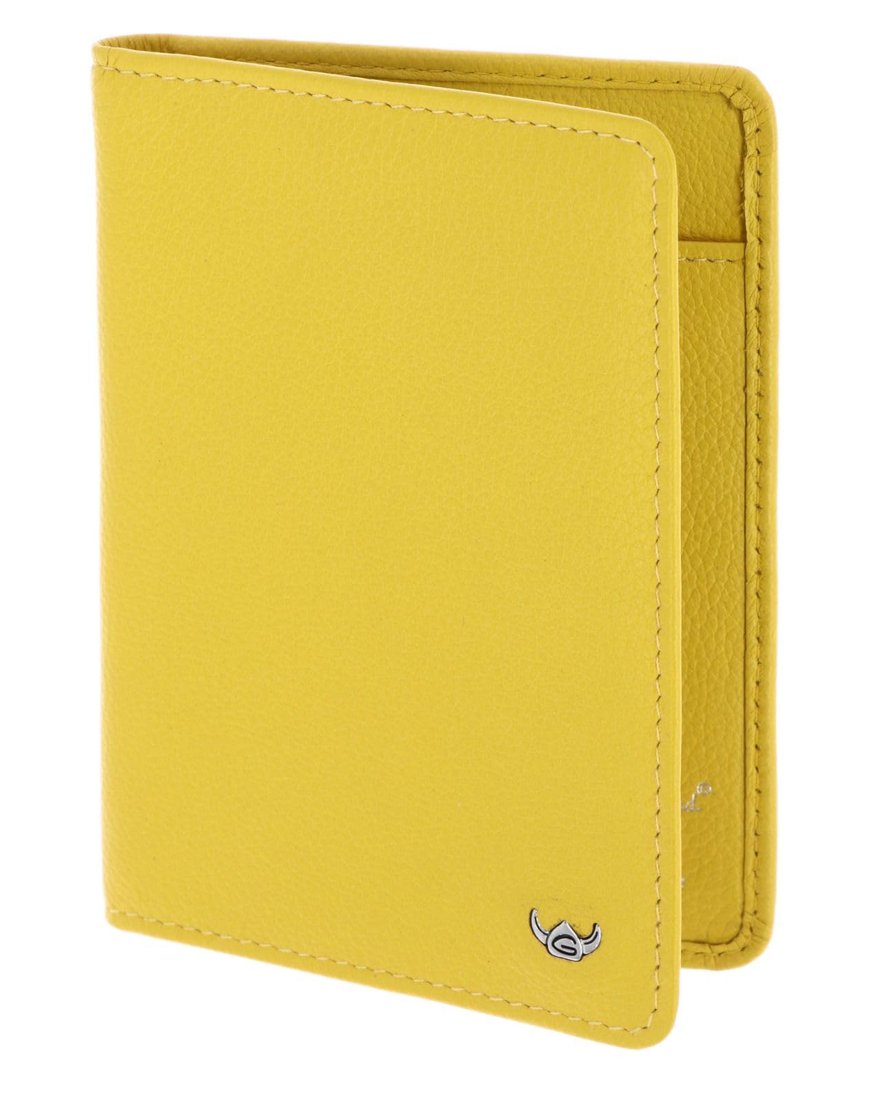 Golden Head Madrid RFID Protect Ausweisetui 4480, Sonnengelb, One Size, Klasyczny