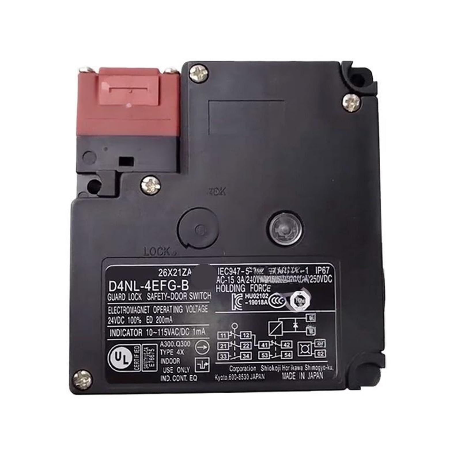 Interrupteur de porte D4NL-4EFG-B haute performance industrielle