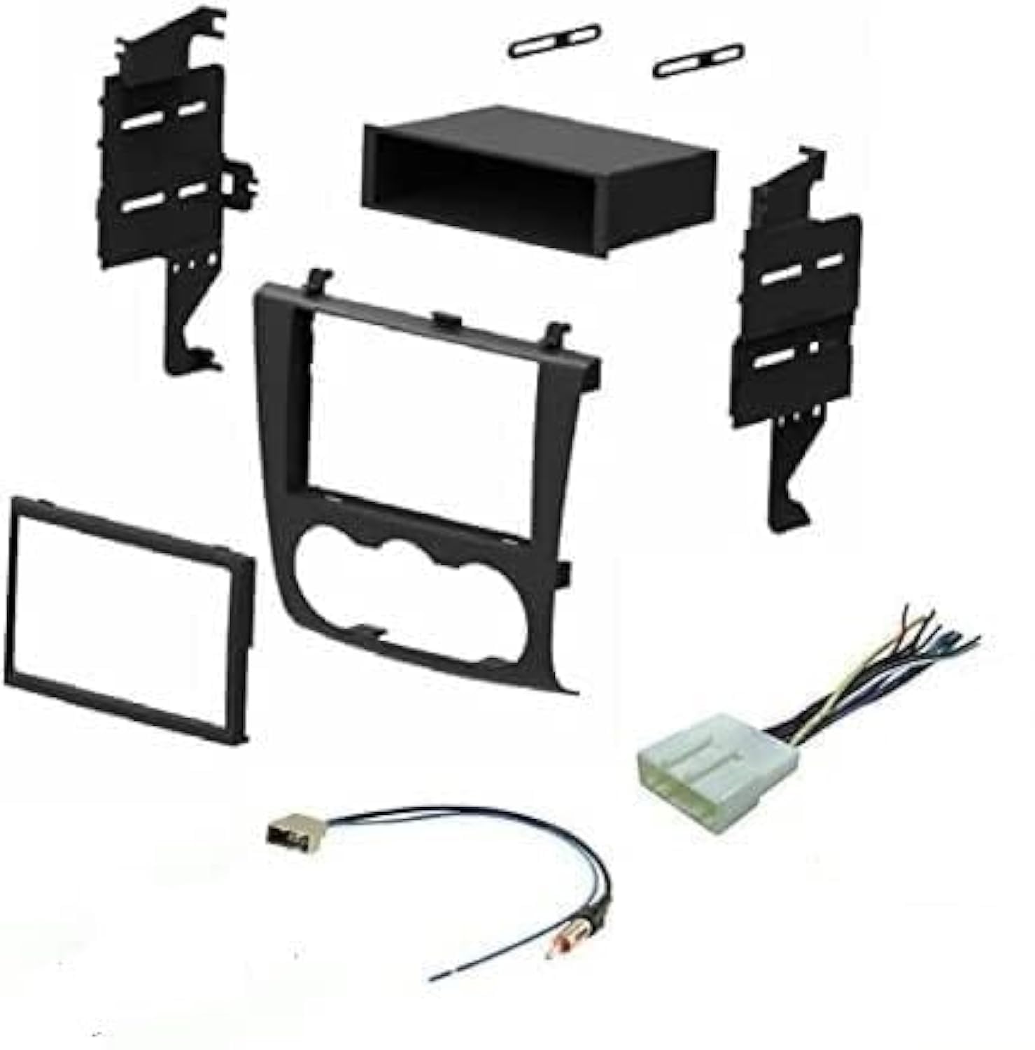 Dash Kit & Wire Harness Antenna Adapter – For 2007-2017 Jeep Wrangler Stereo Install