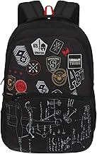 URBAN TRIBE Urban Air Force-01 25 Liters Black Smart Casual Office Travel Backpack for Men & Women, Boys & Girls