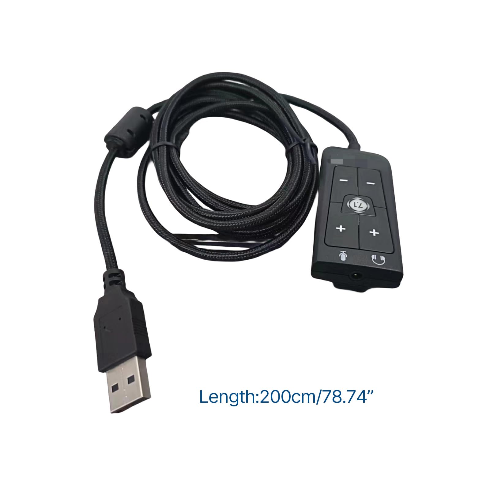 Sumérgete en un adaptador USB de sonido realista, tarjeta de sonido externa de 3,5 mm, conectores para auriculares Cloud2 7.1