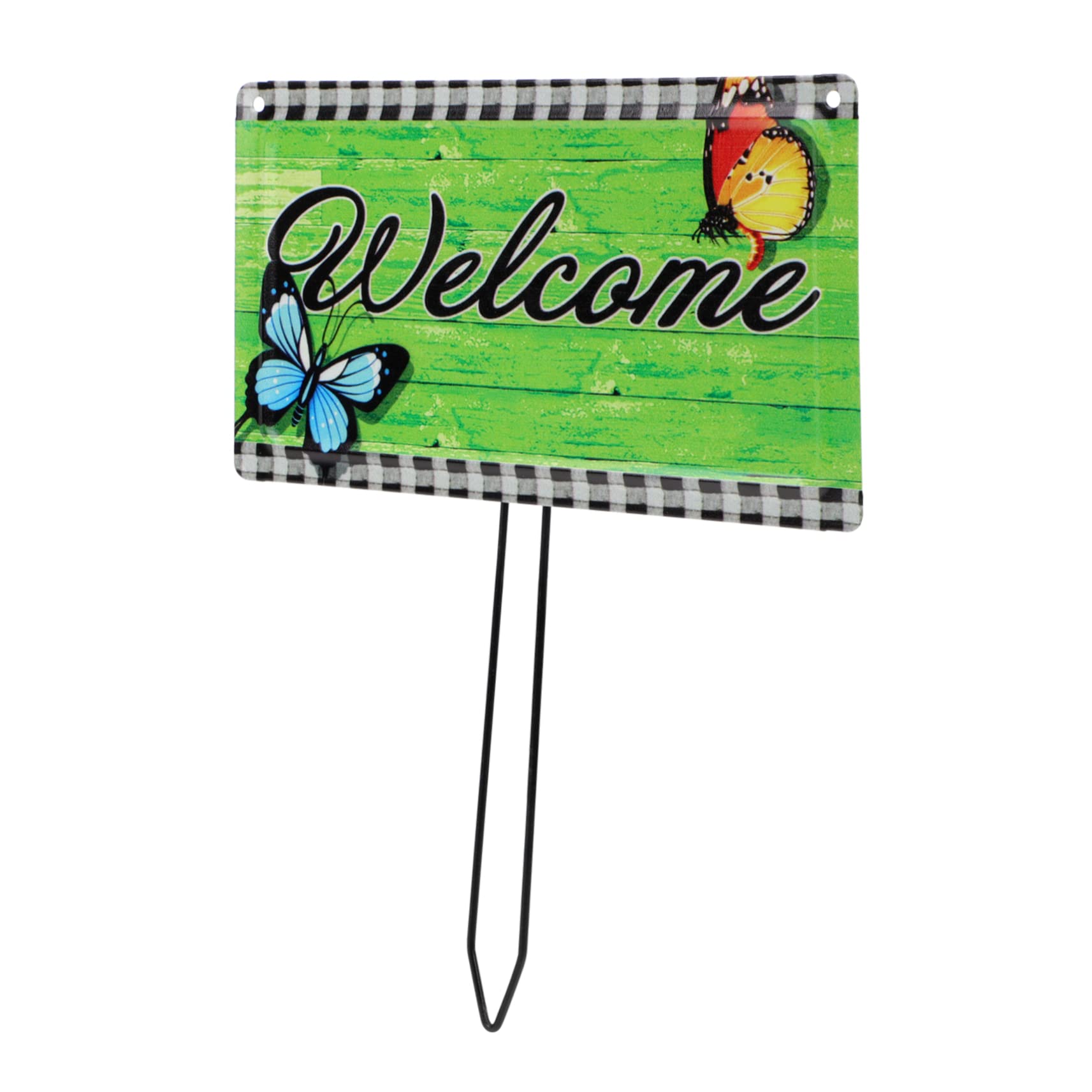 Amazon | PAMINGONO アイアン製ウェルカムデコレーション ガーデン