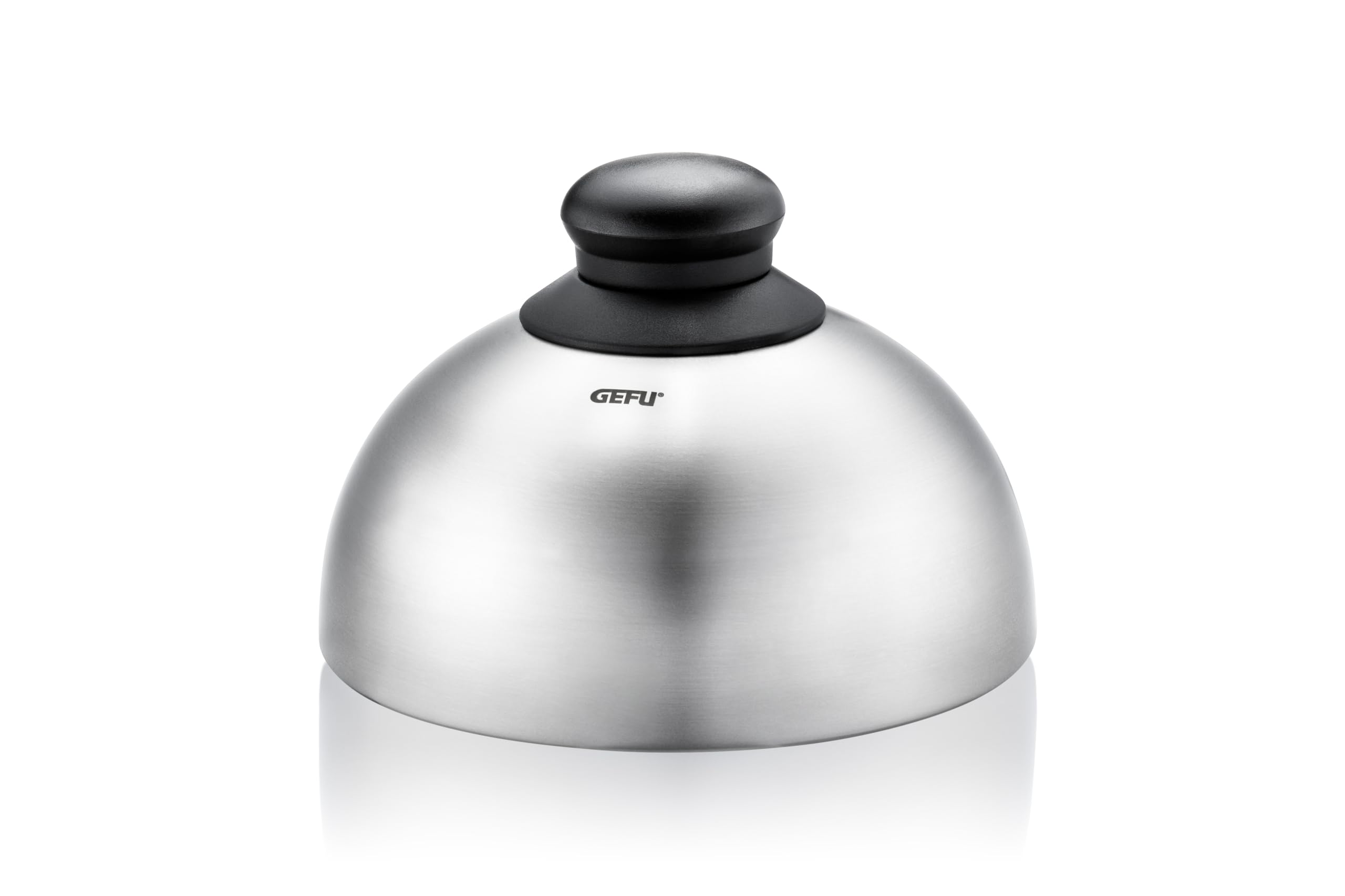 GEFU 4-teiliges BBQ Burger-Set - Burgerpresse, Schmelzglocke & Ring