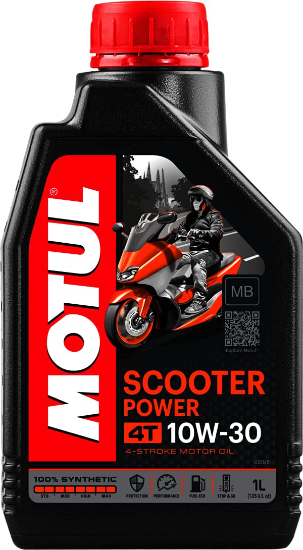 2 Kits Dhuile Scooter Power 4T 10W30 MB 1L KT-2