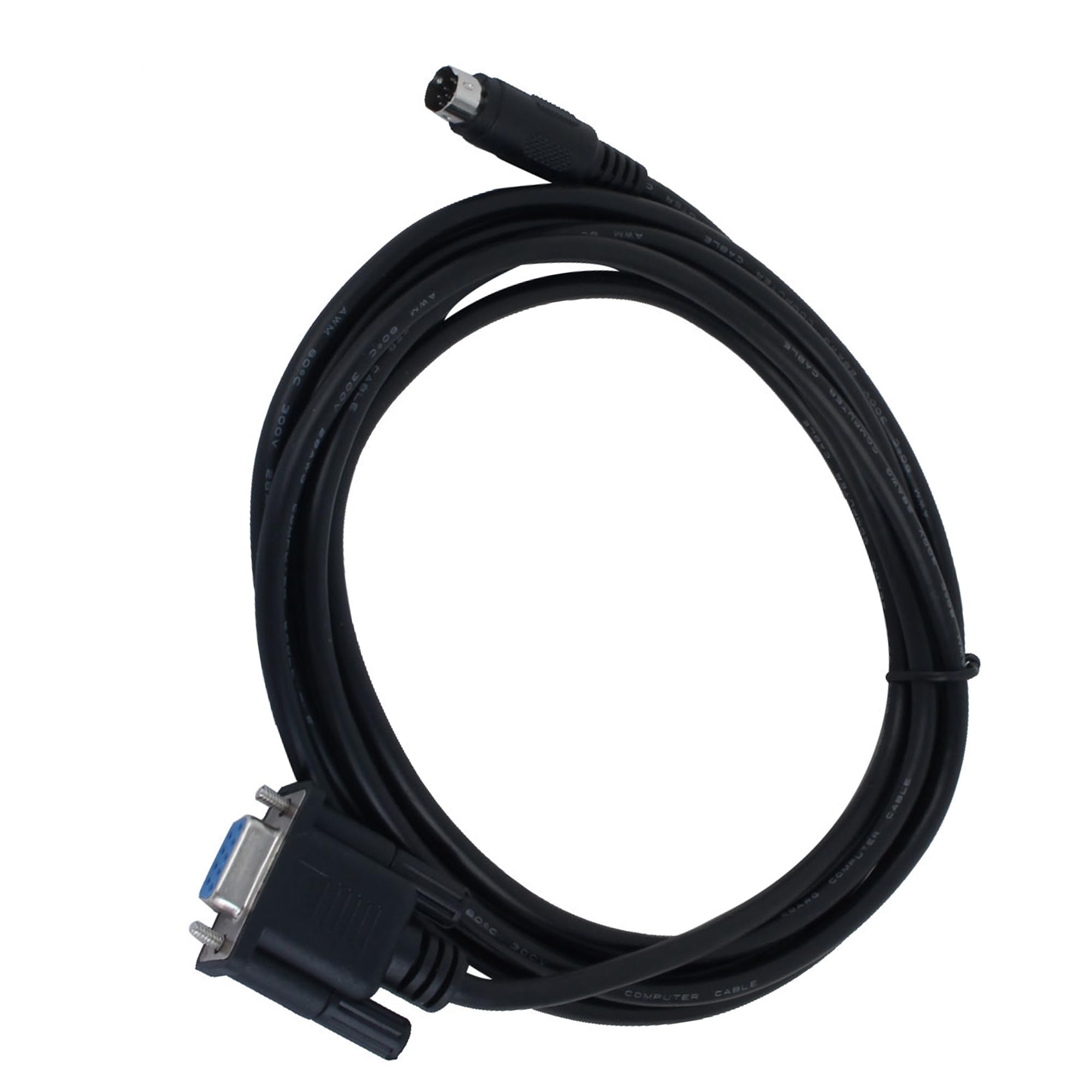 Amazon.co.jp: uxcell 2.5m シリアル RS232 DB9 メス - オス 8 ピン