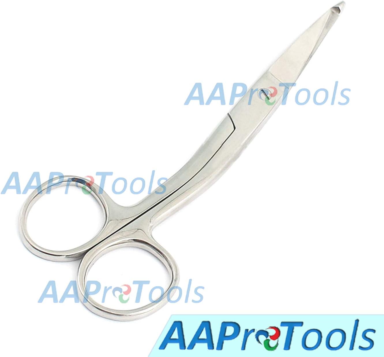 Knowles Bandage Scissors, Angled Shank, 5.5" German Grade