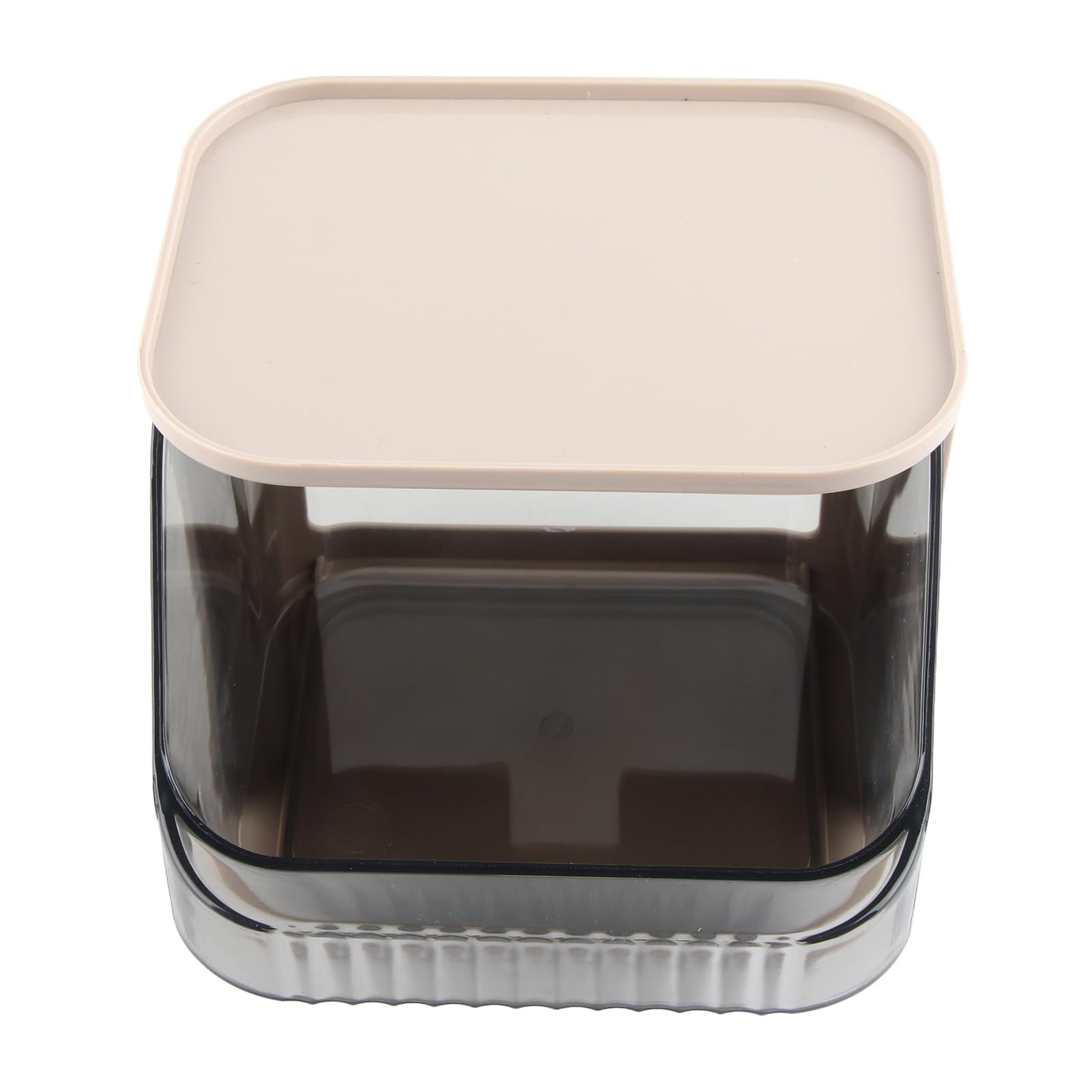 Tea Bag Storage,Tea Box Organiser and Coffee Pod Holder,Handy Tea Box Storage Clear Tea Box with Lid Kitchen Countertop Storage Caddy Multi-Purpose Storage Box for Tea Bags