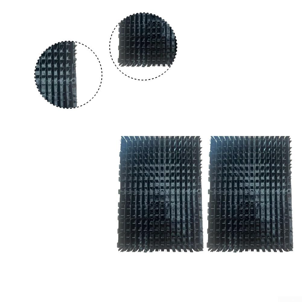 Cepillo de Rodillo RCX26008, Compatible con limpiadores de Piscina Hayward RC9740 RC9742 RC9956CC RC9965CC, Robot de Piscina de Repuesto (2 Piezas)