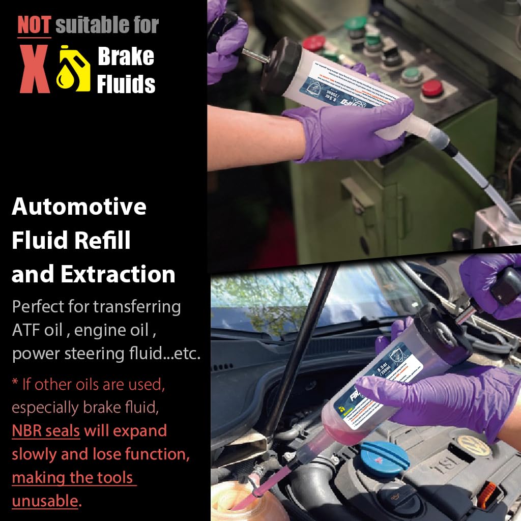 FIRSTINFO A11558 | 250ml | Pompe de Recharge et d'extraction | Seringue Pompe de Transfert
