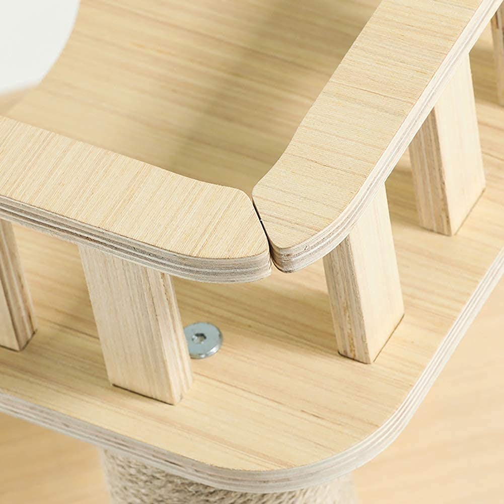 Drapaki dla kotów Drapaki Mieszkania Hamak Odpoczywający okoń Indoor Pet Activity Furniture Dom do zabawy dla Kitty Kitten Wielofunkcyjny kot Mieszkanie