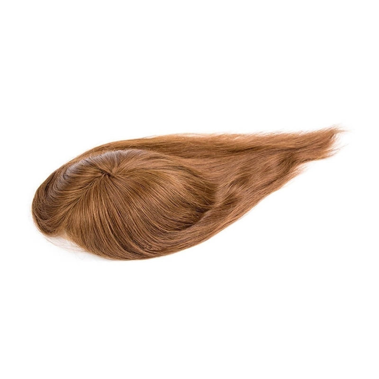 Mężczyźni Szwajcarska koronka z peruką dla mężczyzn Długie indyjskie jednostki systemu ludzkich włosów 6# Fryzura(18 inches)