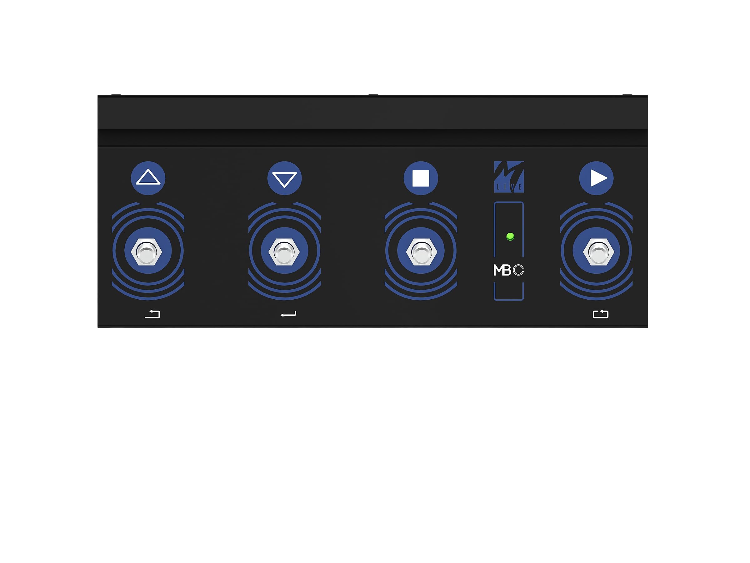 MBC Foot Controller: Pedaliera USB per Controllo Backing Tracks e Loop su Dispositivi M-LIVE B.Beat