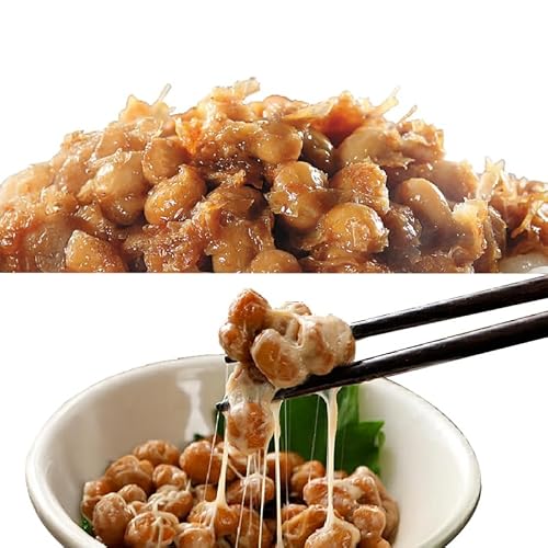 サミット納豆 2種セット (文志郎 鹿角納豆50g×2P(たれ5g×2)×2個、鮭節納豆50g×2P(鮭節たれ30g×2)×2個) 北海道産 国産 高級 専門店 お取り寄せ 箱入り[納豆・道南平塚食品]